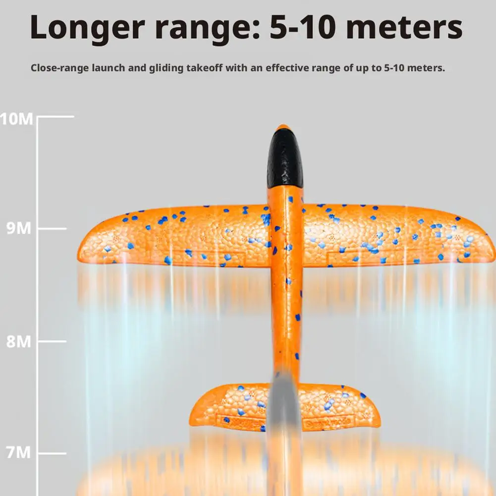 Flying Toy Children's Gifts Children's Ejection Aircraft Toys Foam Aircraft Glider Parent-child Outdoor Games Toys Foam Shooting image 5