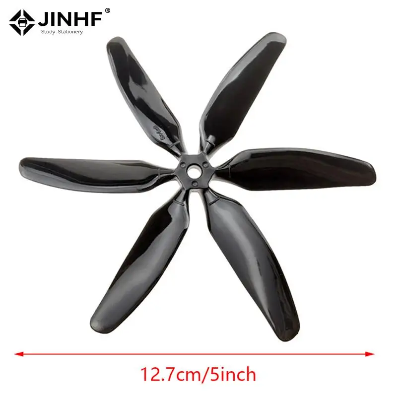 10pcs 504060 Six-blade Propeller CW CCW 5 Inch Propellers Blade For FPV Quadcopter Racing RC Drones Propellers Blade Accessoires