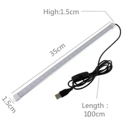 DC 5 v article 5630 LED bar light USB hard small night lamp light milky white shell is warm white/white/natural white