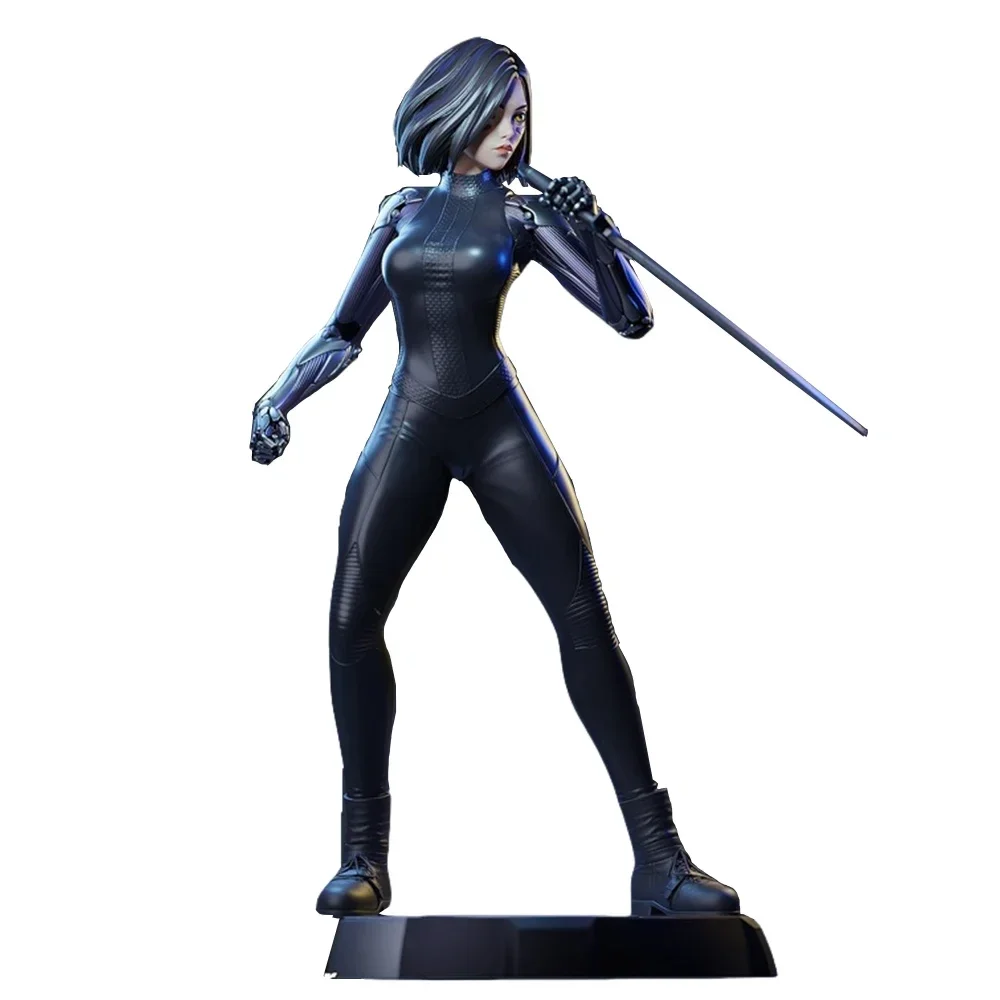 Battle Angel Figure Alita 1:24 Miniature Figure Resin Model Kit Unpainted Plastic Model Kit A575