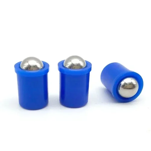 3pcs M8 M10 M12 Polyacetal-based body Positioning spring bead Step press-in Ball plunger Ball stainless steel 9mm-16mm length