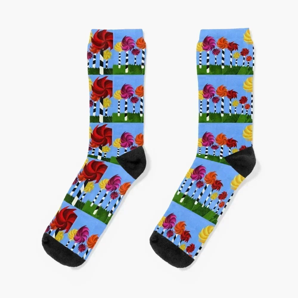 

Dr Seuss' Truffula Forest Socks soccer anti-slip kawaii designer Wholesale Socks Female Men's