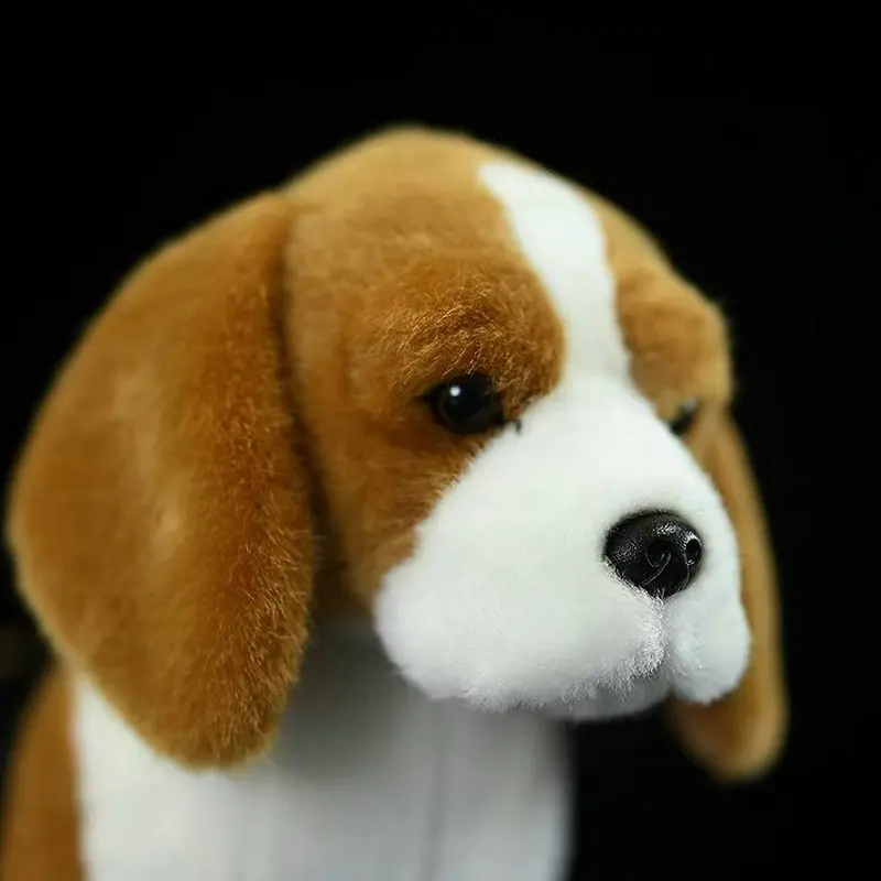 29x8x23 ซม.Beagle สุนัข Plush ของเล่น High Fidelity น่ารัก Miguru สุนัขล่าสัตว์ Plushie เหมือนจริงตุ๊กตาสัตว์จําลอง Kawai ตุ๊กตาของขวัญ