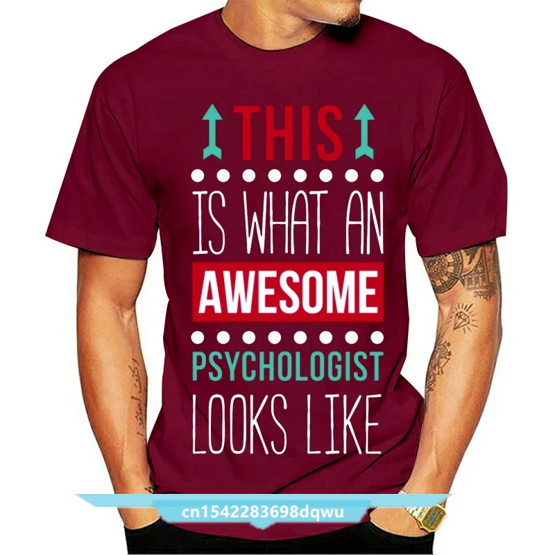 

Awesome Psychologist Profession Psychology Men T Shirt Hip Hop Undertale Oversize Crewneck Short Sleeve Custom Funny T Shirts