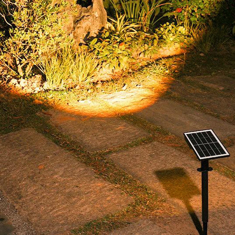 

Solar Spot Lights Outdoor IP65 Waterproof 3 LEDS Spotlights Dusk to Dawn for Yard Garden House Garage Pathway Solar Lawn Lamp