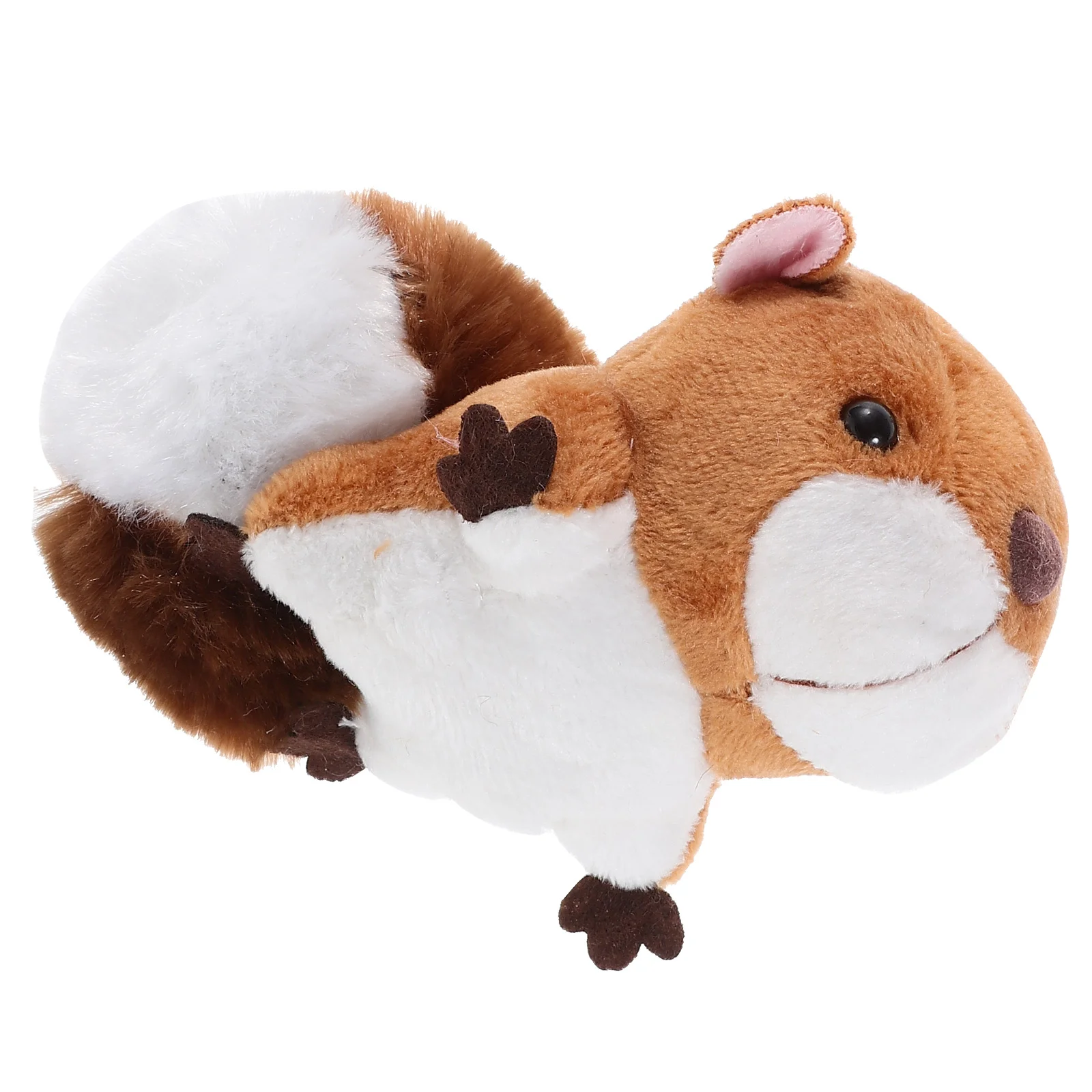 Squirrel Key Ring Decoration Plush Squirrel Charm Key Chain Hanging Pendant Animal Key Chain Plush Squirrel Keychain