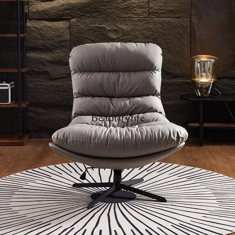 

FG28Modern Italian light luxury rotating rocking chair comfortable and casual single sofa recliner