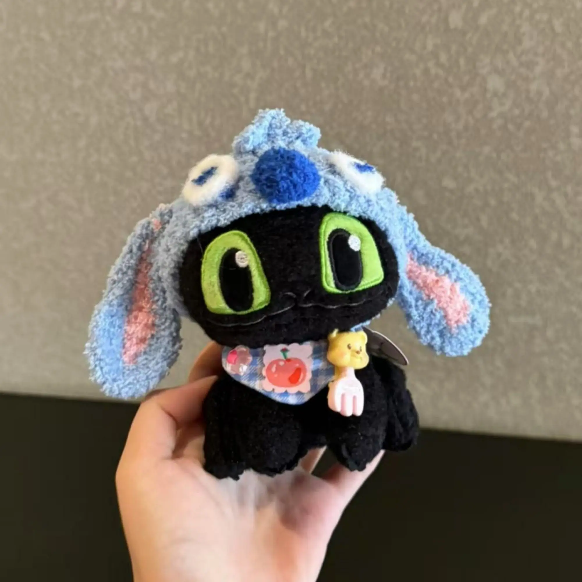 Echter Drachenzähmen leicht gemacht, Stich-Stirnband, zahnloser Plüschtier-Anhänger, Night Fury-Puppen-Anhänger, süßer Schlüsselanhänger, Geschenk für Jungen