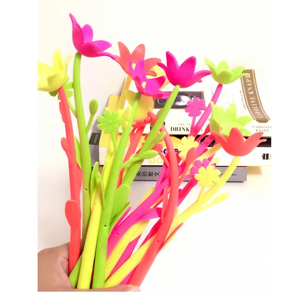 

12pcs Novelty Design Flexible Silicone Kids Students Office School Use Cartoon Gift For Birthday Holiday Awards Business Fairs
