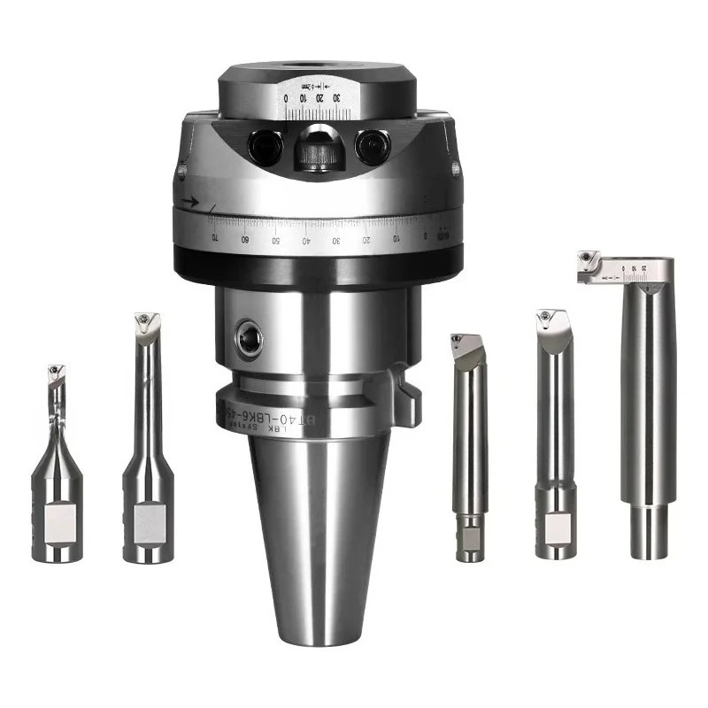 7Ppcs XBJ boring bars CNC boring tools working range 8-320mm BT50-NBH2084X high Precision 0.005 NBH 2084x boring head with