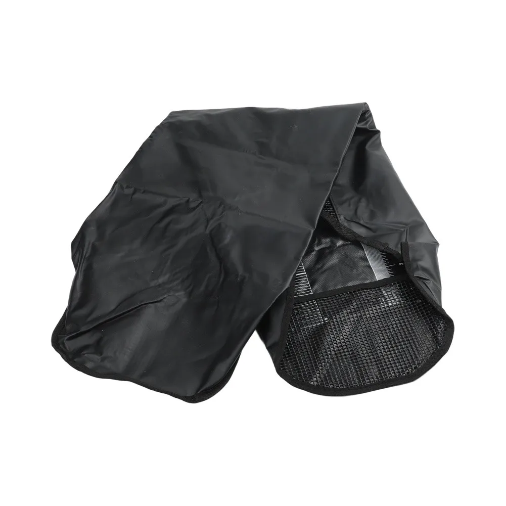 For Outdoor Fishing Mesh Bag Foldable Design with Measuring Scale for Freshwater Saltwater Fish Transport 124 x 100 cm