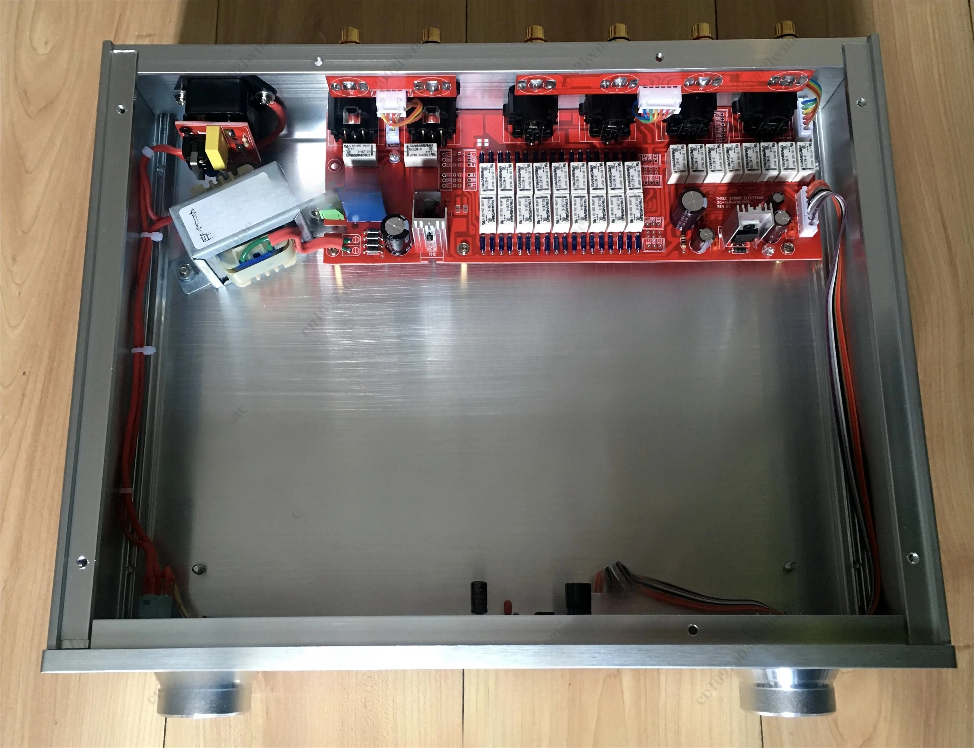Balance Passive Front Stage, Power Amplifier Front Stage Remote Control, AC 220V,Relay Volume Control