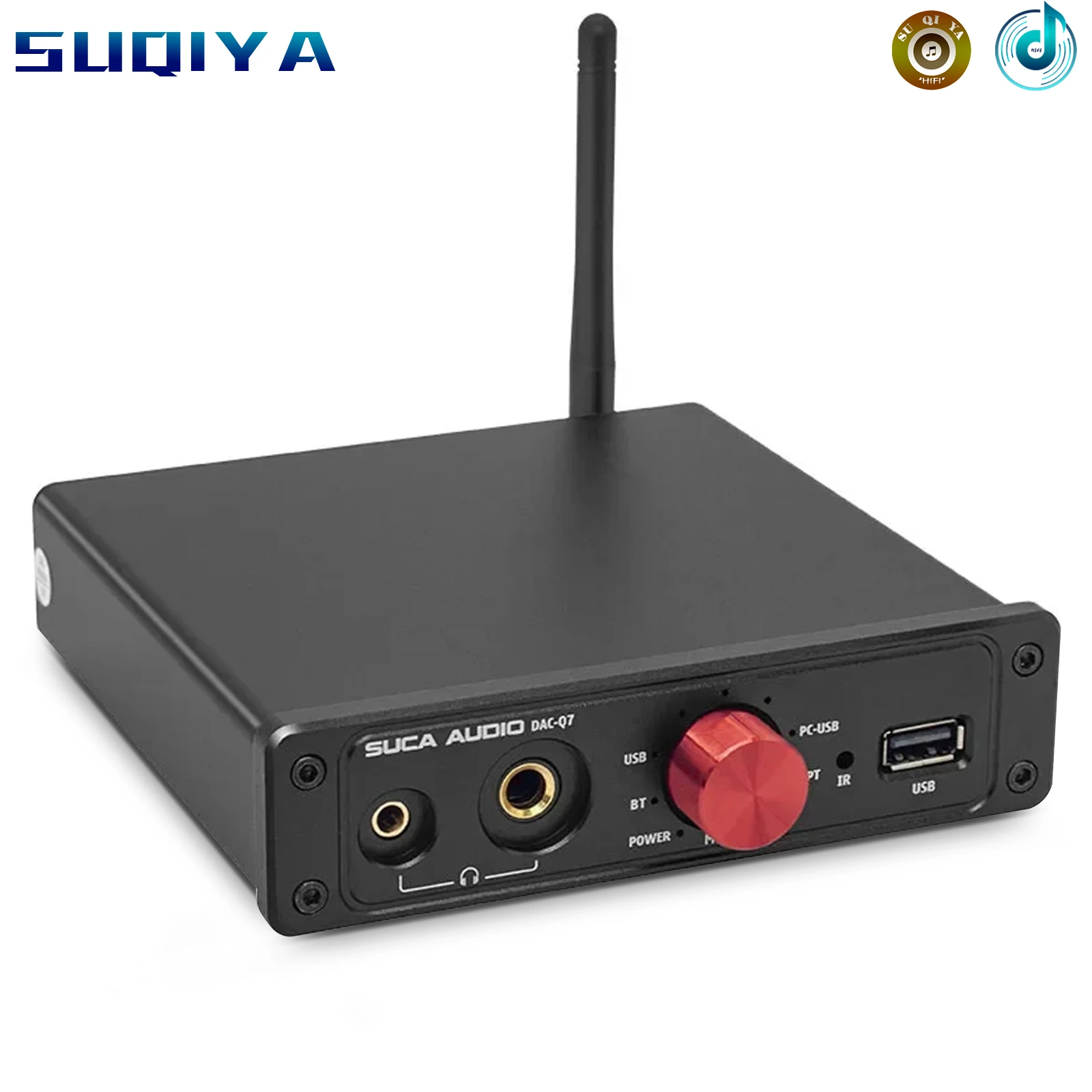 

DC12V Bluetooth 5.0 ESS9018 DAC Decoder LME49720 TPA6120 Headphone Amp USB Optical Coaxial Remote Control Audio Preamplifier