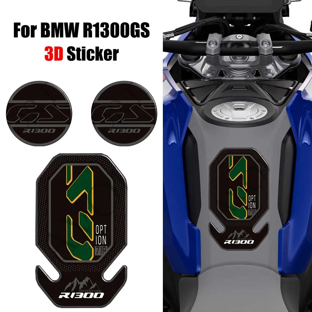 2023 2024 For BMW R1300GS R 1300 GS 1300GS ADV Adventure Tank Pad Stickers Decals Trunk Luggage Cases Fairing Fender Handshield