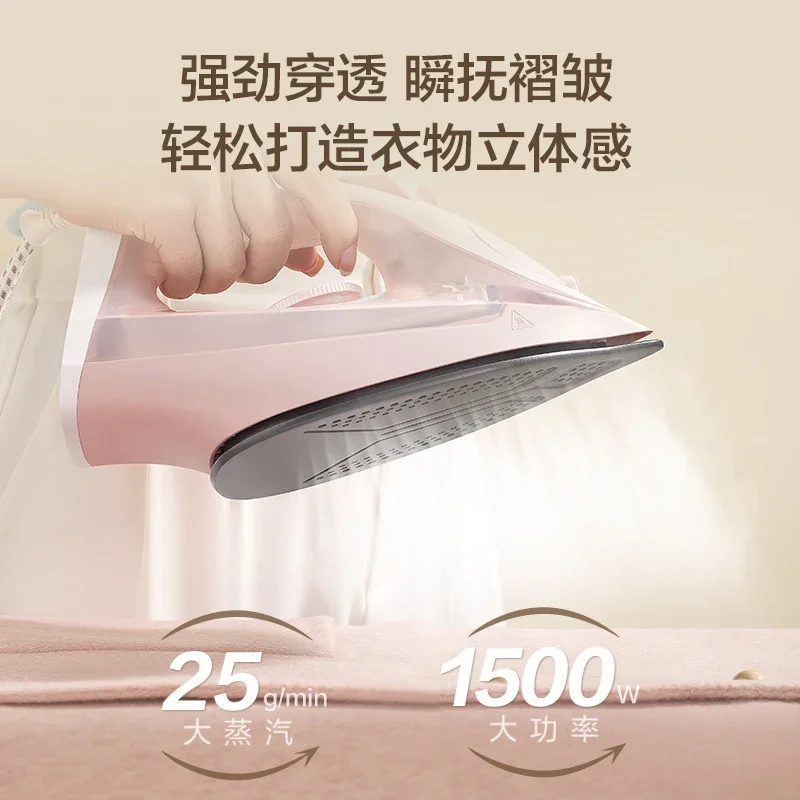 Plancha eléctrica pequeña para el hogar, plancha de vapor, máquina de planchar para ropa, pequeña máquina de planchar colgante de mano