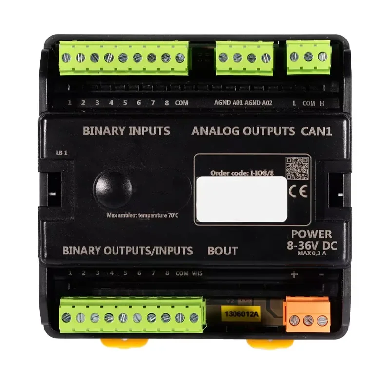 

Original Binary Inputs/Outputs and Analog Outputs Module I-IO8/8 Controller for CommmmAp Generator Parts