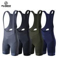 Ykywbike Pantalones cortos con pechera para ciclismo para hombre, ropa para exteriores, ciclismo 6H, medias acolchadas para ciclismo, pantalones cortos con pechera para bicicleta 이
