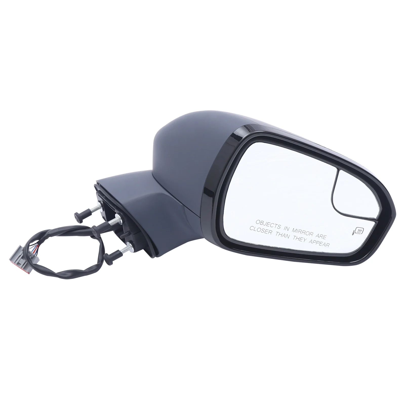 Driver Side View Mirror With Blind Spot Glass Left Side Power Rear View Mirror for 2013 2014 2015 2016Ford Fusion,