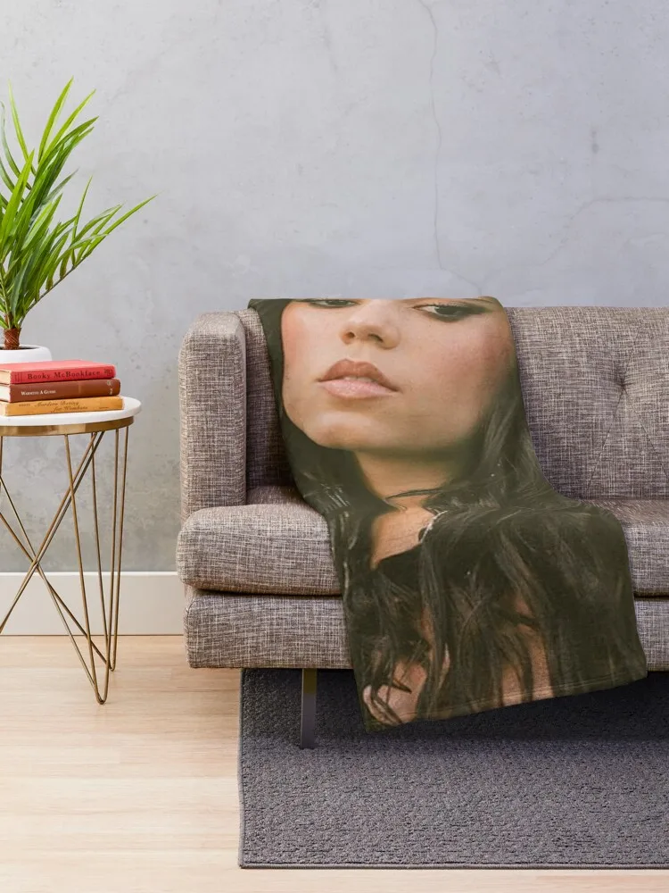 Jenna Ortega Throw Blanket Personalized Gift valentine gift ideas Baby Blanket