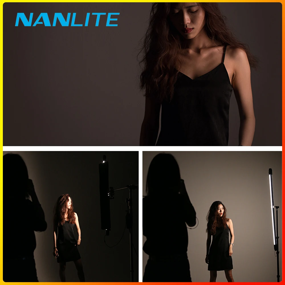 NanGuang NANLITE Barndoor Softbox with eggcrate for PavoTube 15C 30C LED Light