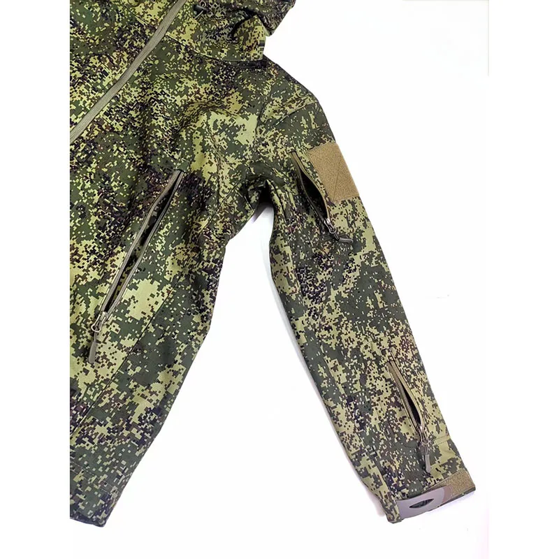 مجموعة صوف ناعمة من الصوف الناعم للرجال الأخضر الصغير EMR الروسي، سترة رش، سراويل رش، تكتيكية