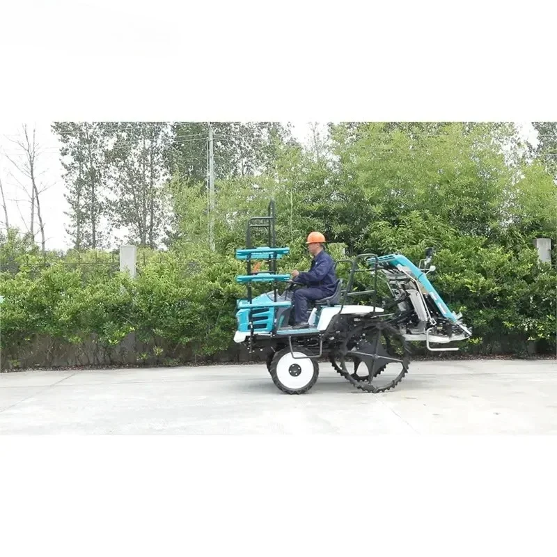 6/8 Rows Paddy Rice Planting Machine - Riding Transplanter for Agricultural Use