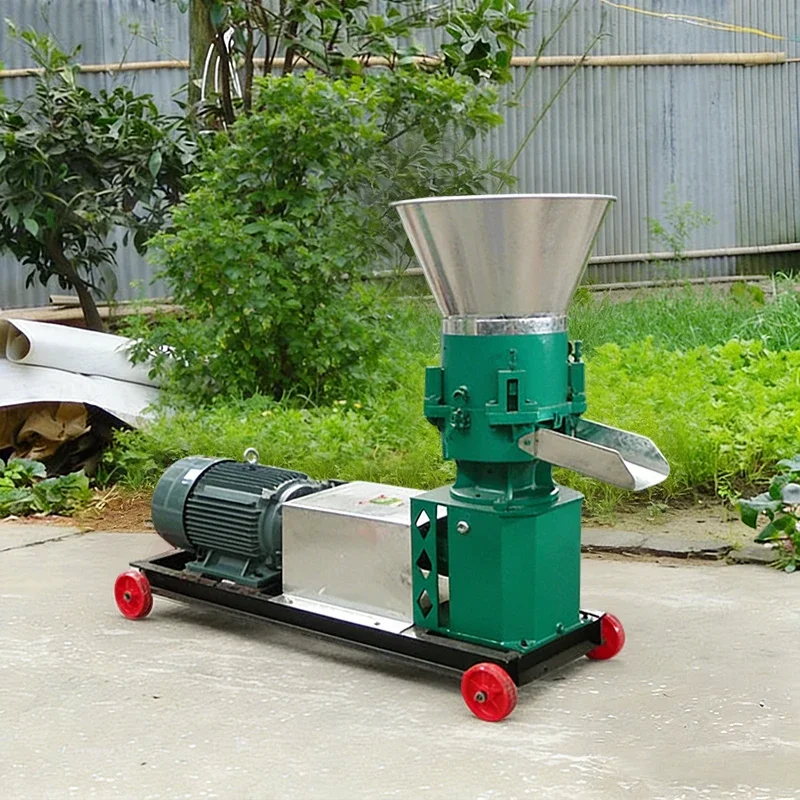 Wholesale Animal Feed Grinder Machine New Design Chicken Feed Pellet Machine with Diesel Engine Core Parts