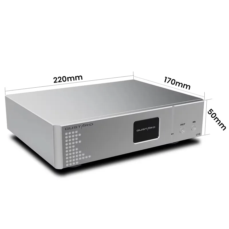 Gustard U18 USB-интерфейс Цифровая музыка ЦАП HIFI Производство высокопроизводительного аудиоинтерфейса K2 XU216 DSD512 PCM768 кГц