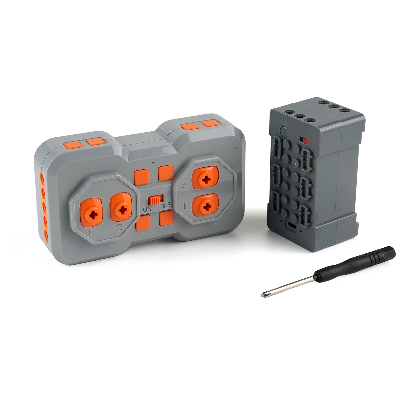 

TF06 MOC Rechargeable Remote Control Kit 6 Power Output Support APP Program for Building Blocks Power Functions Kids Toys Gifts