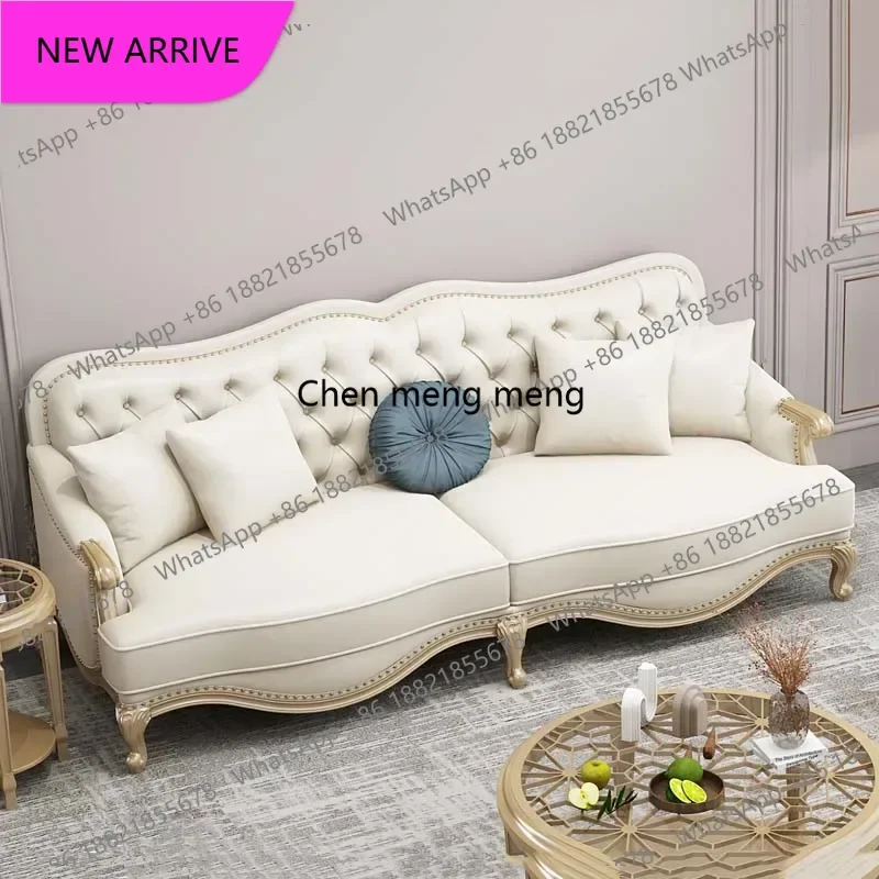 

CC Europe Designer Couches Square Comfortable Lounge Modern Sofa Living Room Luxury Solid Wood Divani Da Soggiorno Salon