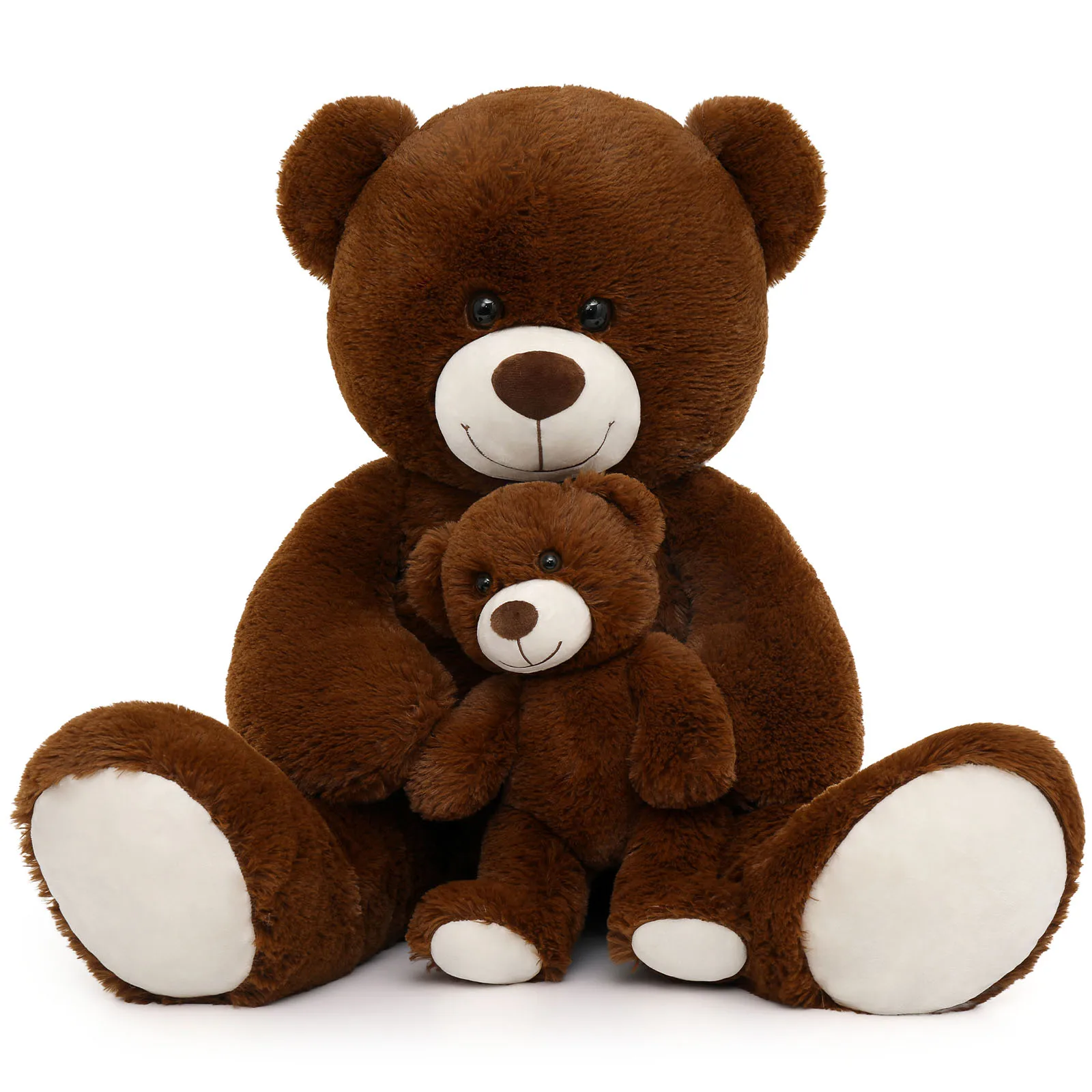 

Tezituor Giant Stuffed Animal 39in, Large Teddy Bear Mommy with Baby, Big Teddy Bear for Kids, Girlfriend on Valentine