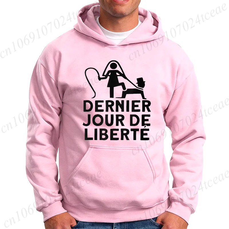 Drole Futur Marie Enterrement Deie De Garcon Evg Humour Men's Hoodies, Long Sleeve Shirt, Autumn Winter Hooded Sweatshirts Gift