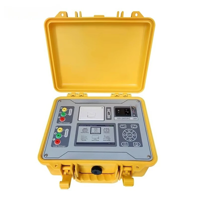 Transformer turns ratio tester Transformer group detector Tester Transformer