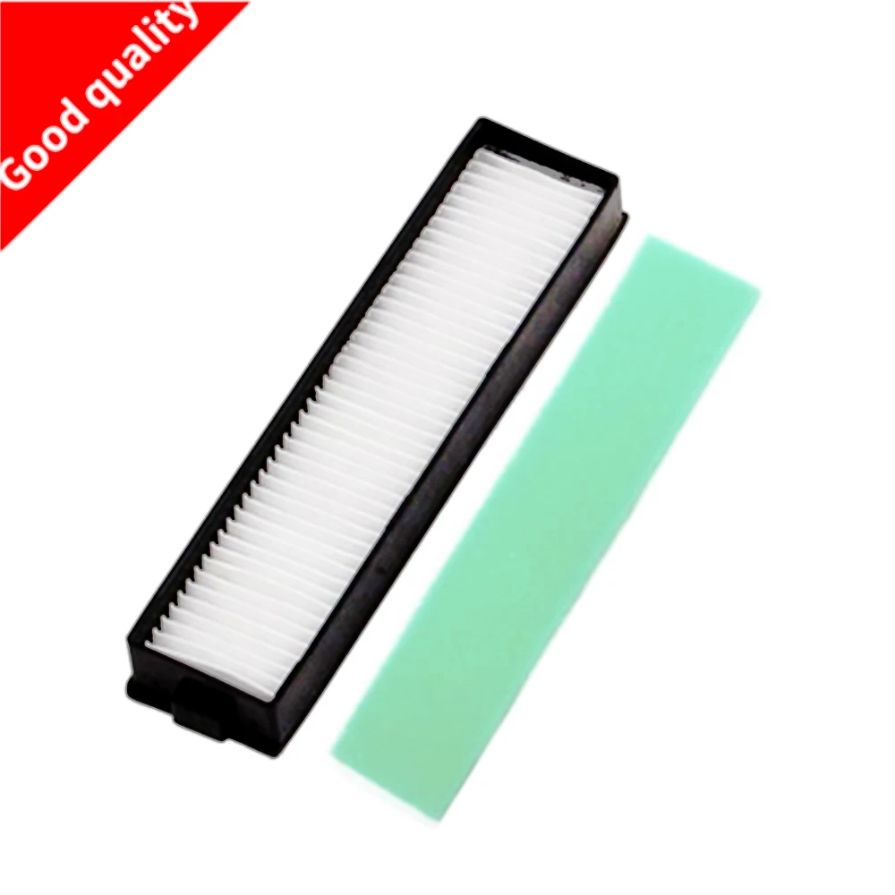 1PC H11 HEPA Filter and 1pc Green Sponge for LG Hom Bot VR6270LVM VR65710 VR6260LVM VR6370LVM Series Robot Cleaners