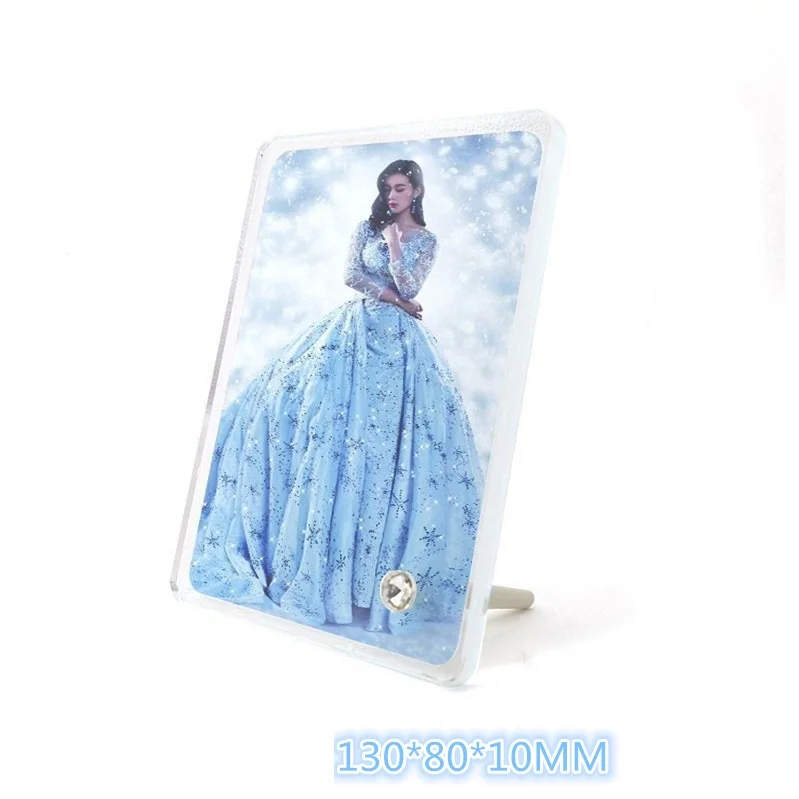 24sets Sublimation Glass Photo Frames Blanks Diy Display Photo Frames For Home Decoration