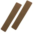 2pcs Brown