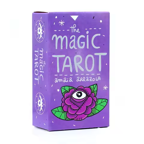 España The Magic Tarot Cards in Spanish Version Board Game Divination Deck for Beginners Oracle Cards Tarot Decks Family Party
