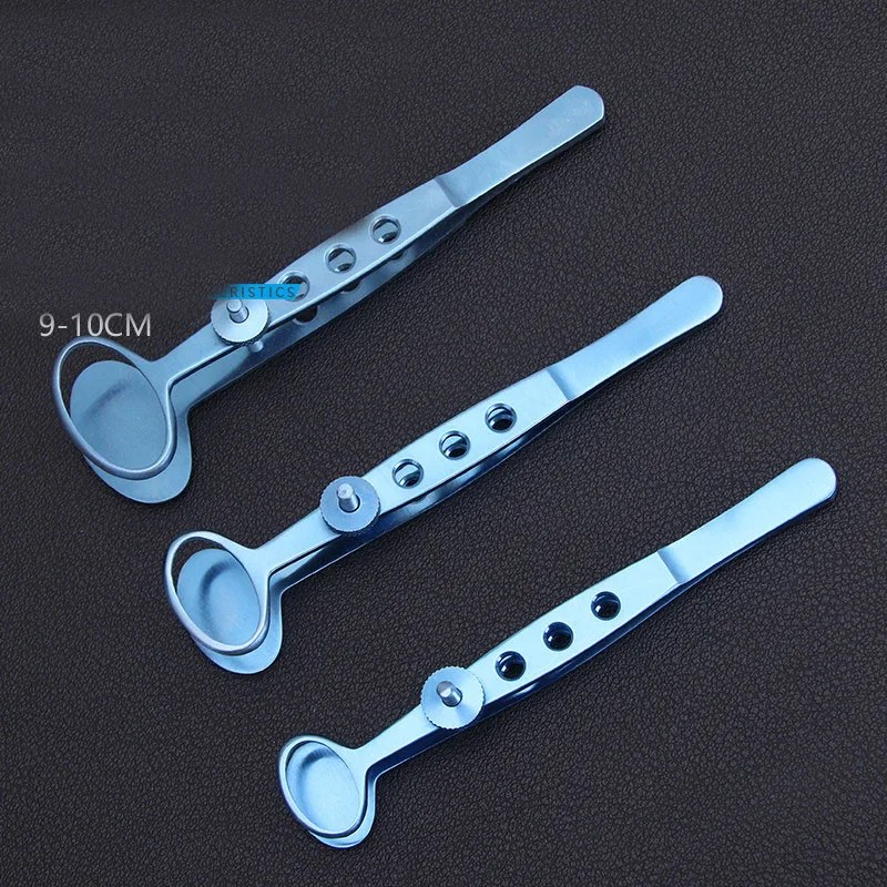 Stainless steel ophthalmic instruments - eyelid-opening tool - double eyelid tarsal gland cyst forceps - cyst clamp