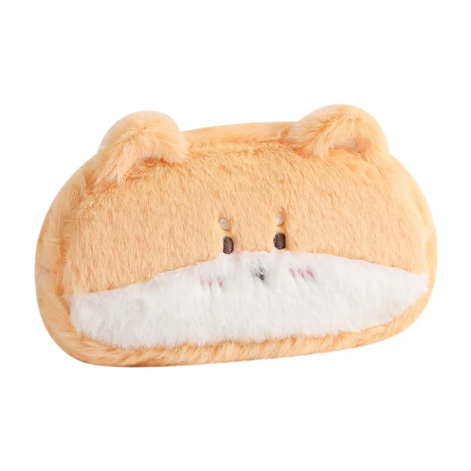 منظم مقلمة من القطيفة المبتكرة مع حقيبة قرطاسية بتصميم حيوان لطيف بسحاب للأولاد والبنات في المدارس #5