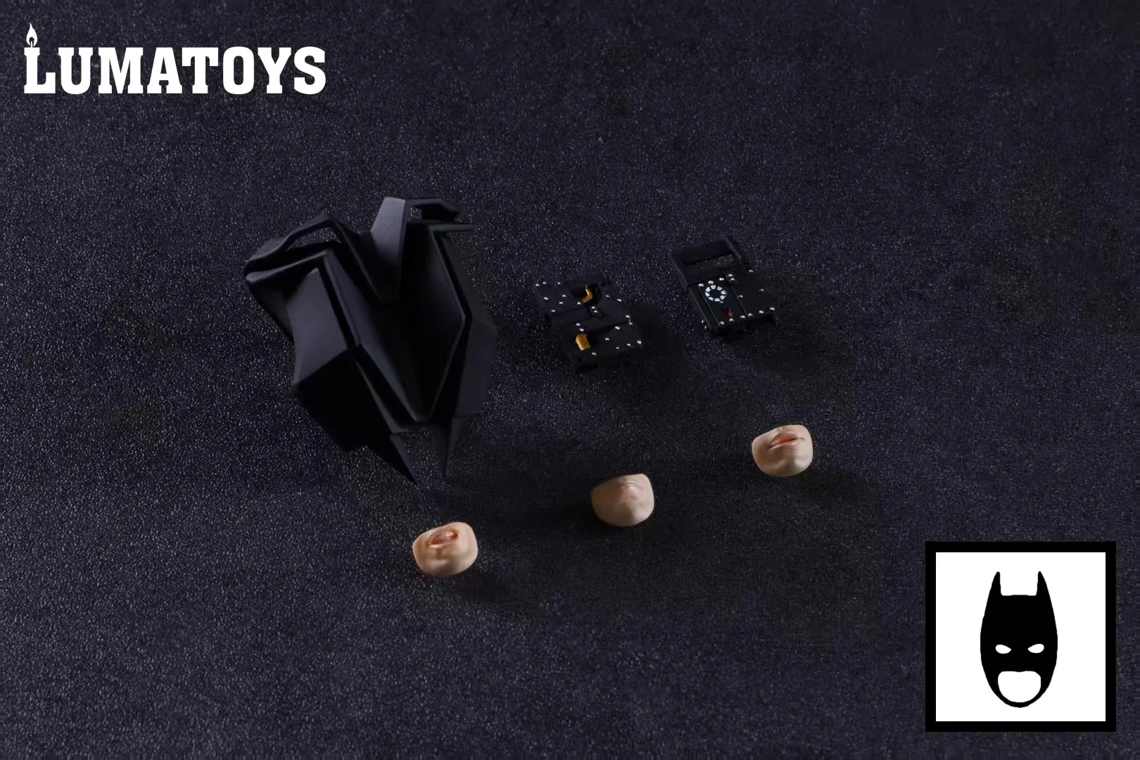 

Lumatoys 1/12 Солдат Черный Рыцарь Рюкзак Поясная Сумка Форма рта Комплект аксессуаров для шлема Модель игрушки Подходит для 6-дюймовой экшн-фигурки В наличии