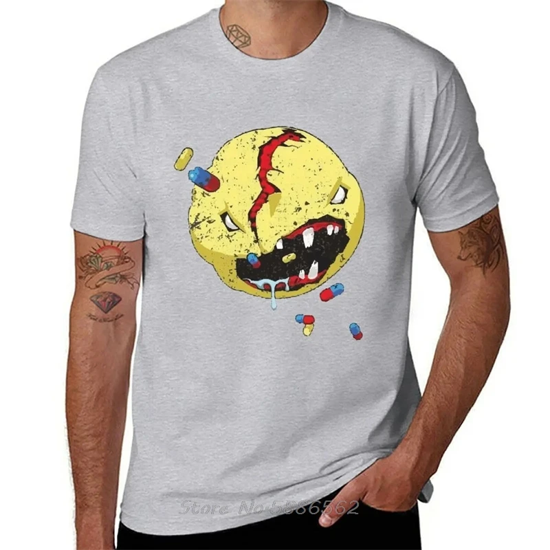 سايبر الساموراي الشيطان يأخذ الطب القطن تي شيرت للجنسين التي شيرت المتضخم اللياقة البدنية تيز القمم ملابس للرجال الشارع الشهير #2