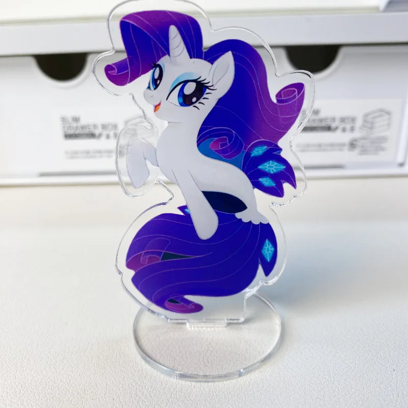 البوب الكرتون بلدي ليتل المهر ملصق الاكريليك سطح المكتب ديكور لطيف فتاة تحت عنوان الديكور لعبة البضائع الإبداعية التبعي #5