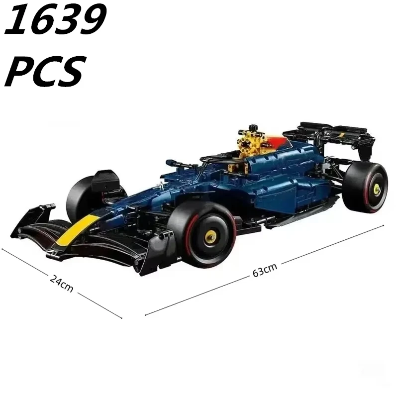 Nueva tecnología fórmula maquinaria de carreras SF-24 niño 42206 montaje difícil 1:8F1 bloques de construcción juguete para regalo para niños