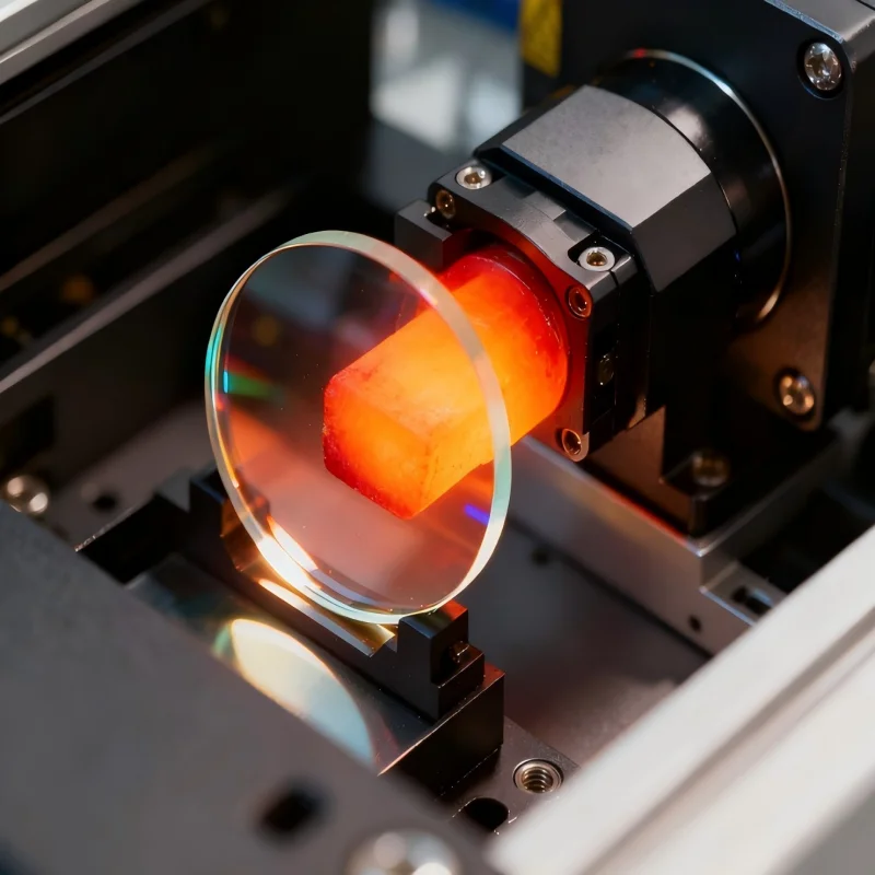 Lente protetora a laser 20*5, resistente ao calor, resistente à corrosão, com transmitância de luz de até 99,9%