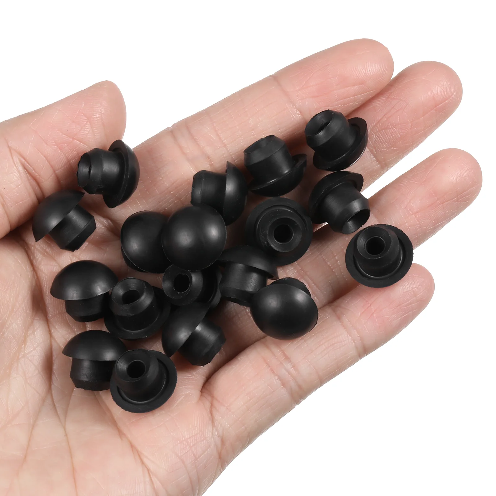 25 Pcs Jack Plug Hydraulic Bung Horizontal Floor Plugs Oil Filler Rubber Reservoir Car