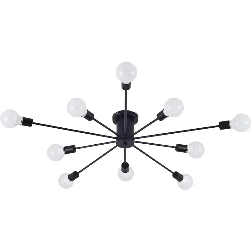 

Скандинавские постмодернистские минималистичные персонализированные светодиодные потолочные светильники, креативные лампы для гостиной