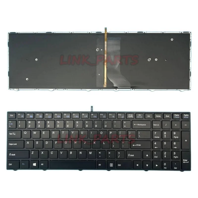 NEW US Layout Keyboard for CLEVO N250BU N250JU N250JO N2500 N251LU N650DU N750HU N750GU Laptop Replacement Repair Part