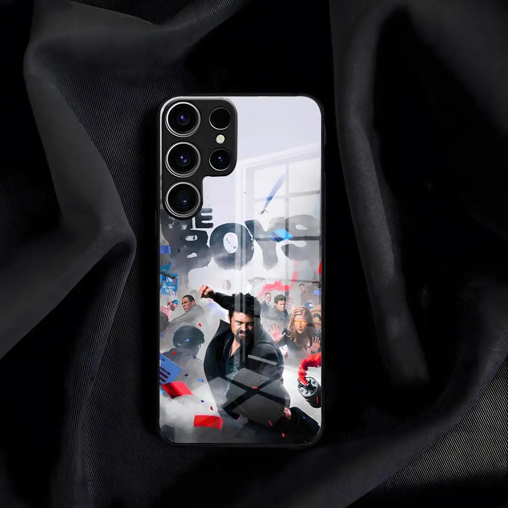 T-The Boys Phone Case For Samsung S26 S25 Plus S20 S20 Plus S22 Ultra S23 FE S21 Plus S21 Ultra Glass Cover