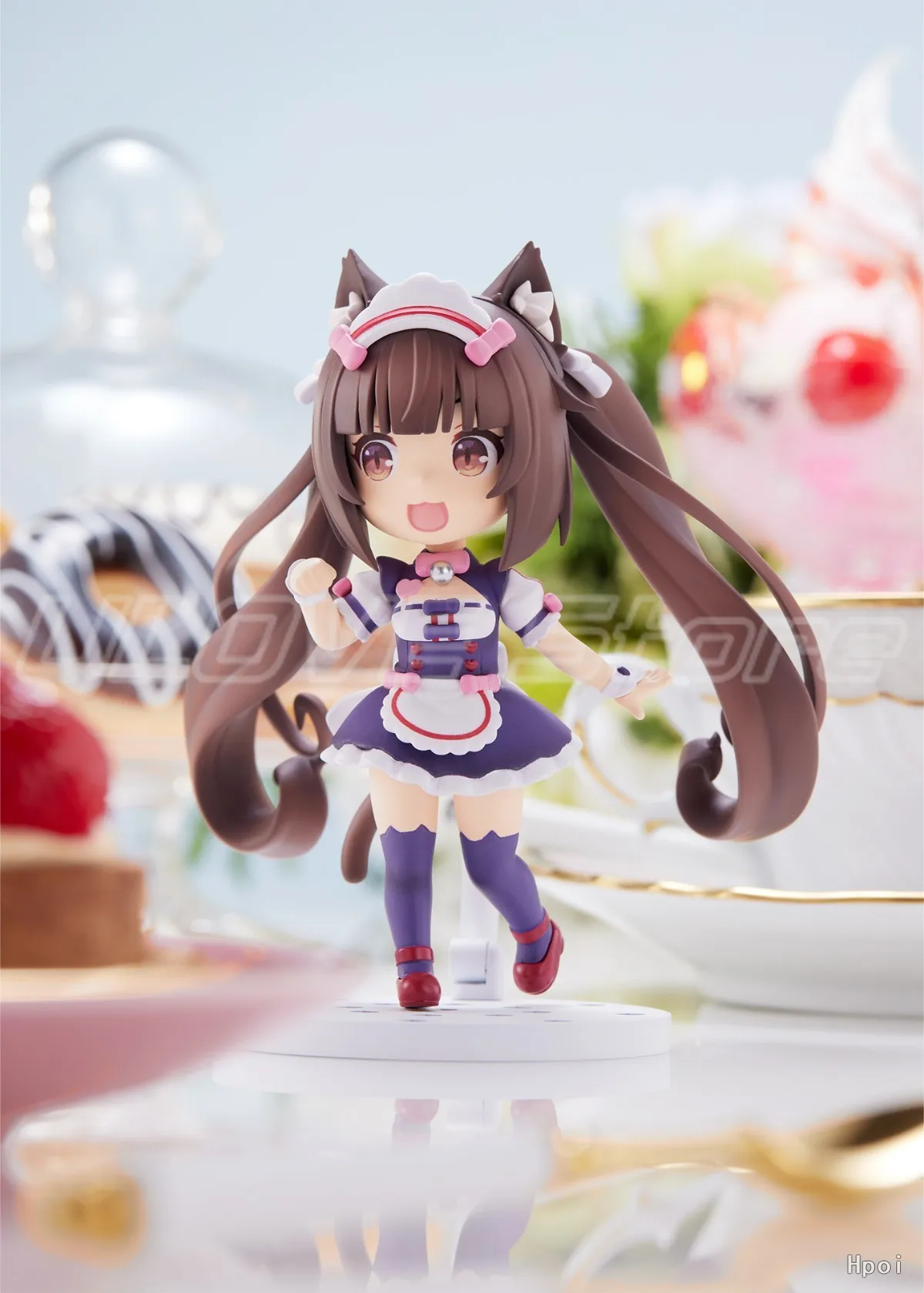 ฟิกเกอร์แท้ PLUM Mini Figure 100 Series NEKOPARA ช็อคโกแลต ของสะสมจากอนิเมะ ของเล่นสะสม ของขวัญ