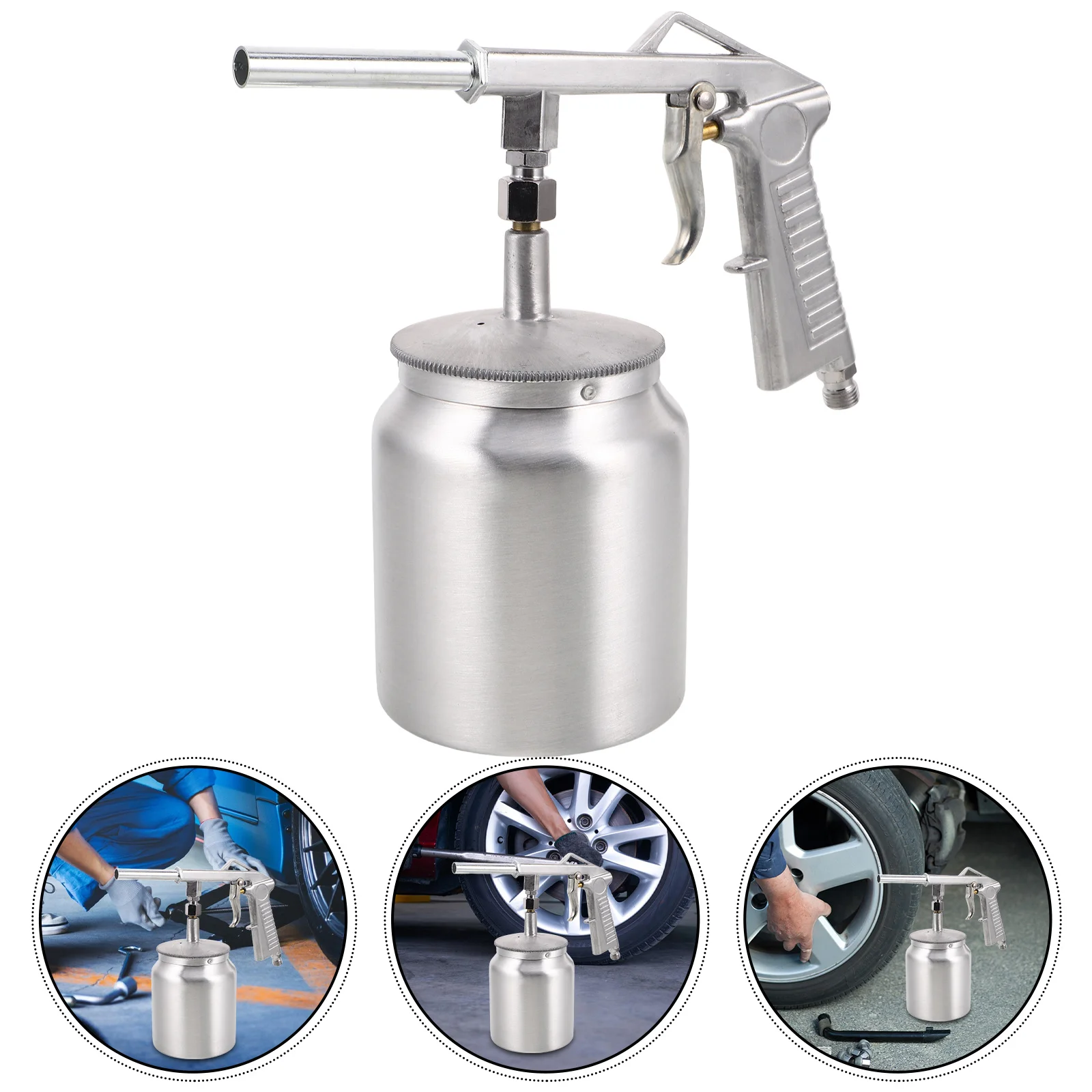 

Pneumatic Spray Gun Air Pressure Paint Sprayer For Car Underbody Coating Auto Painting Portable Undercoating Tool